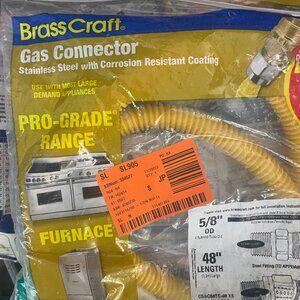BrassCraft Gas Connector for Water Heater & Stoves